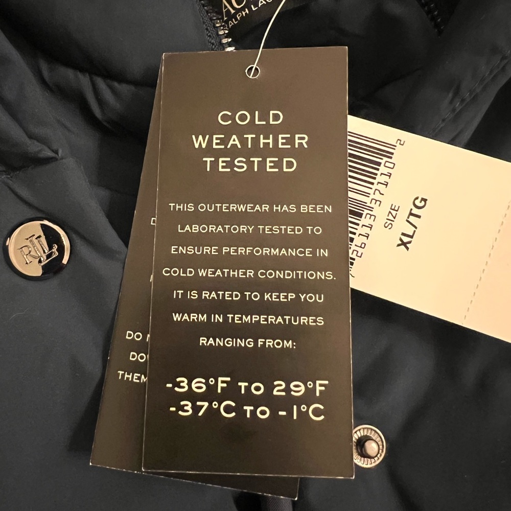 NEW LAUREN RALPH LAUREN Oversize-Collar Coat - Picture 8 of 14